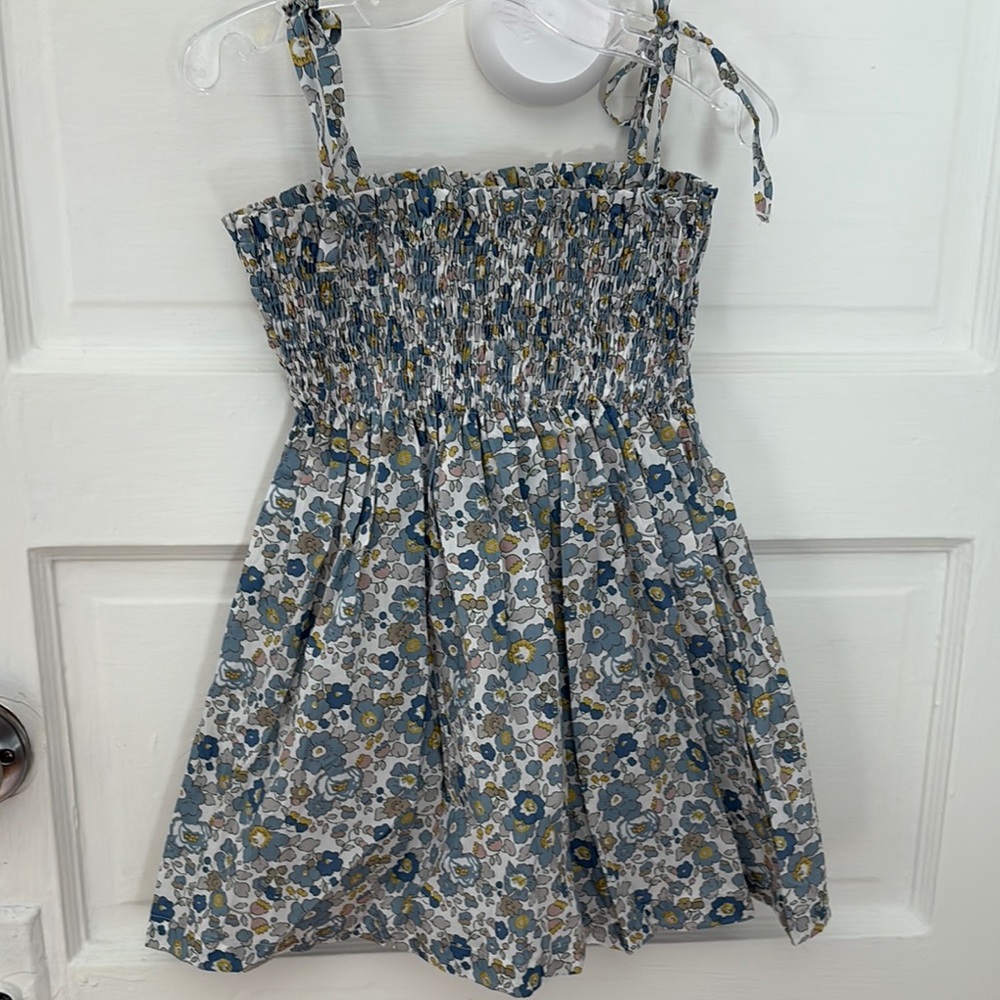 Oliver London Floral Kids Dress with Adjustable Straps